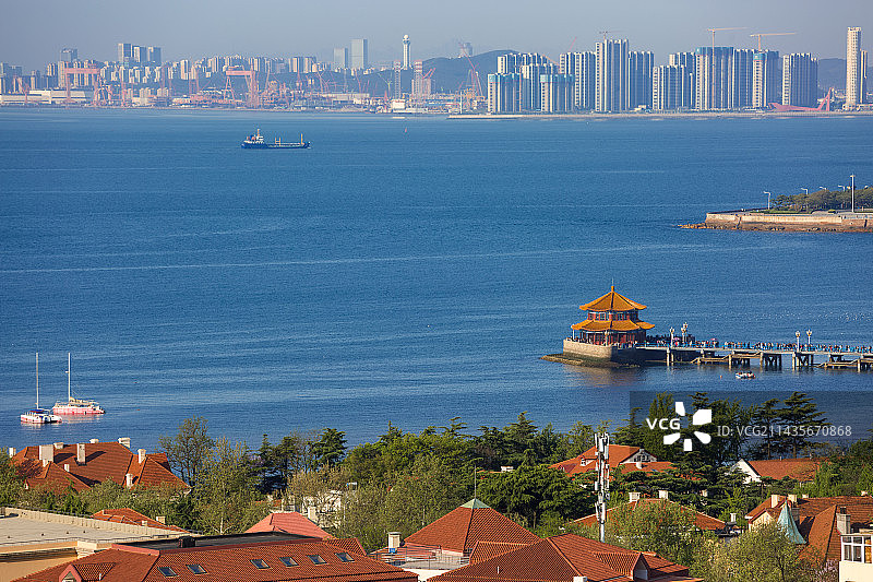 青岛栈桥图片素材