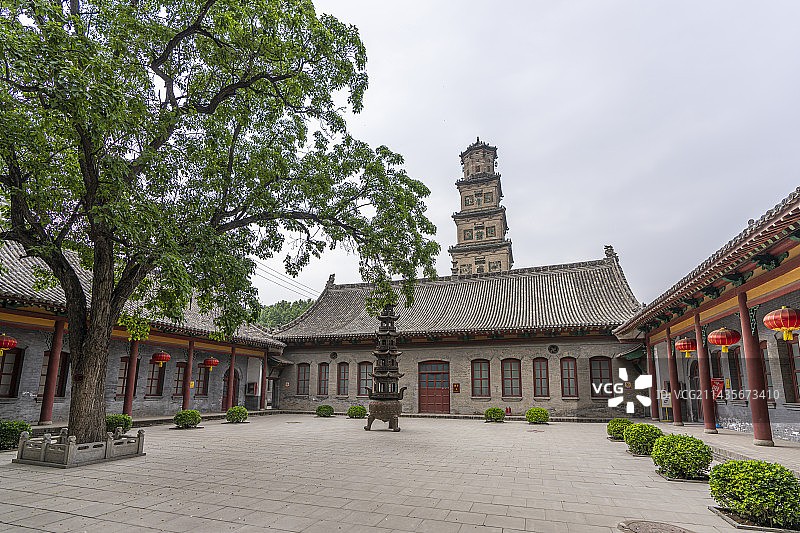 临汾铁佛寺 大云寺图片素材