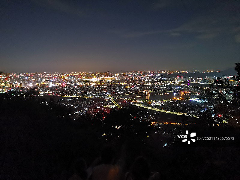 泉州清源山的夜景图片素材