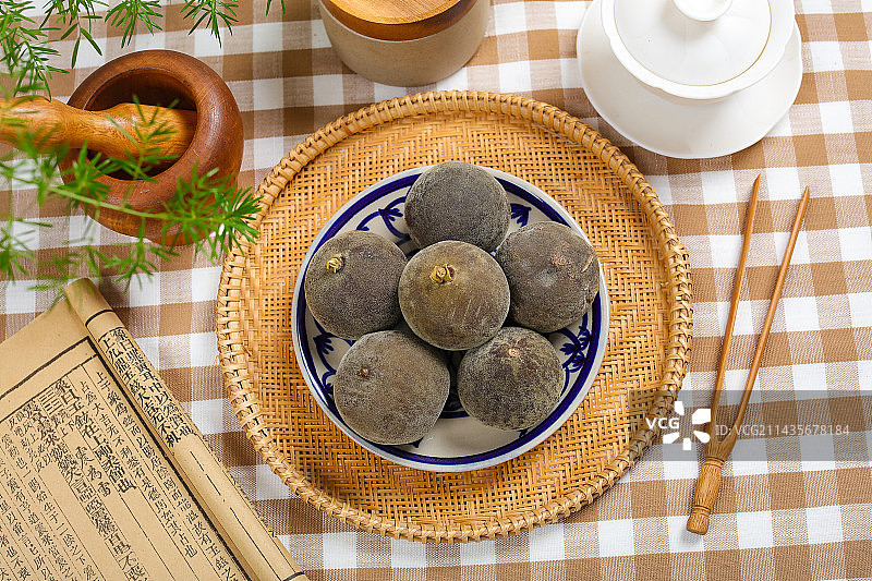 地方特产化州橘红果图片素材