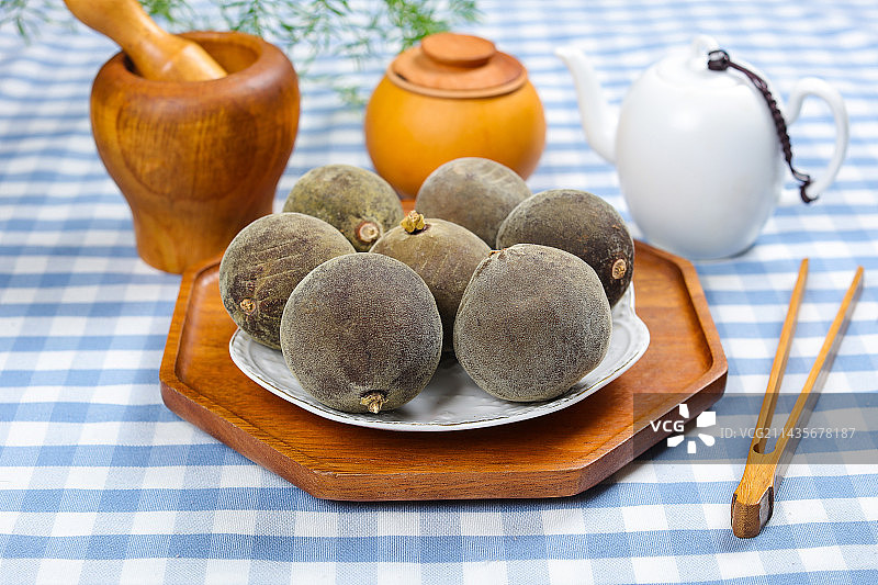 地方特产化州橘红果图片素材