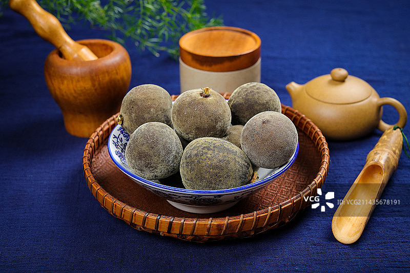 地方特产化州橘红果图片素材