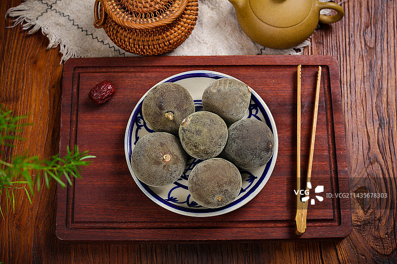 润肺止咳代茶饮化橘红果图片素材