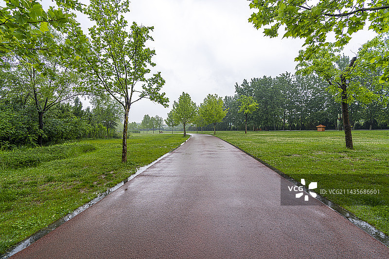 临汾汾河公园图片素材