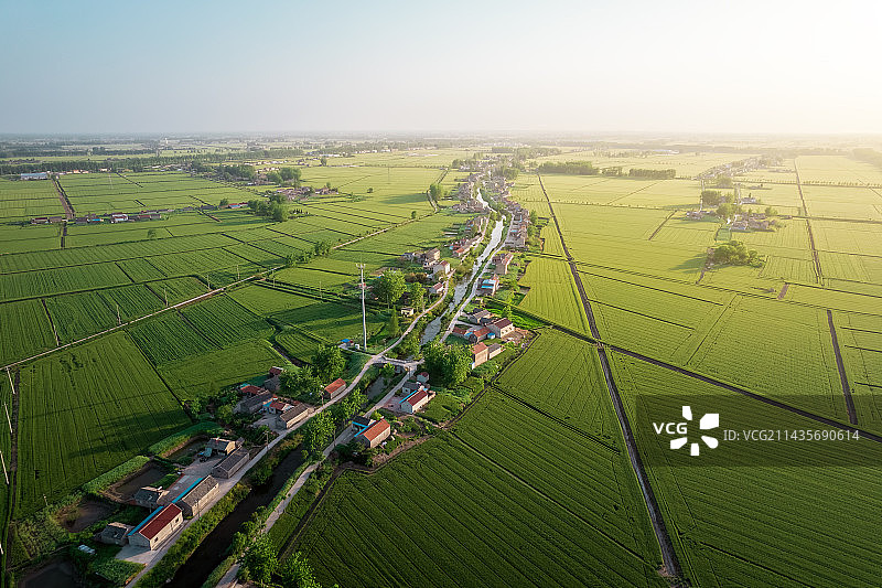 乡村田园风光图片素材