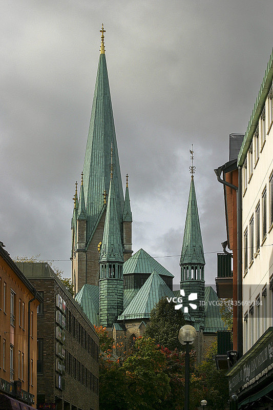 东约特兰省省会，林雪平，林克平，大教堂，穹顶大教堂图片素材