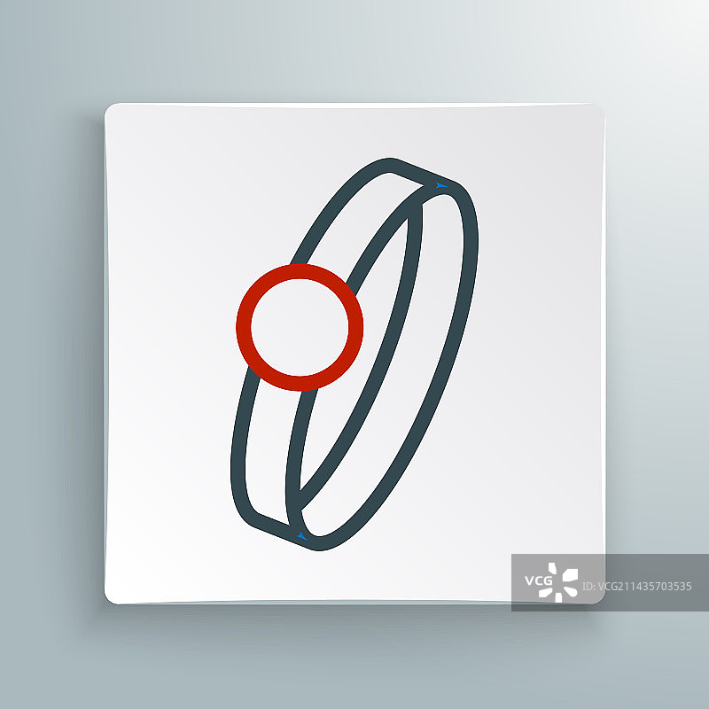 线条钻石订婚戒指图标图片素材