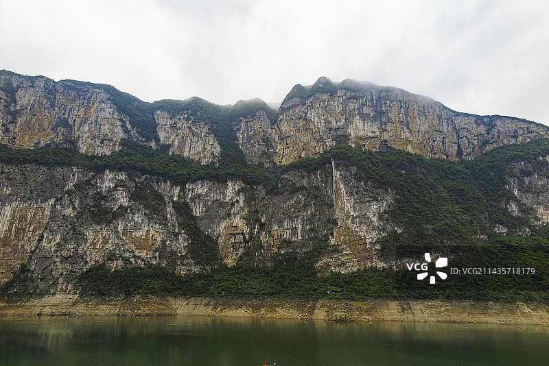 中国贵州毕节黔西市化屋基村乌江百里画廊景区风光，化屋基图片素材