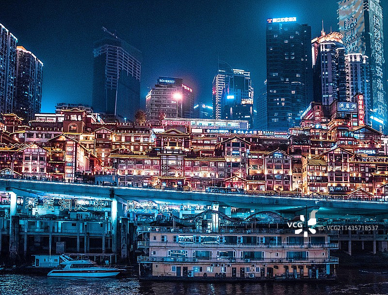 夜话重庆图片素材