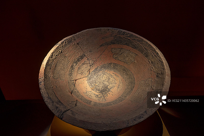 临汾博物馆 龙盘图片素材