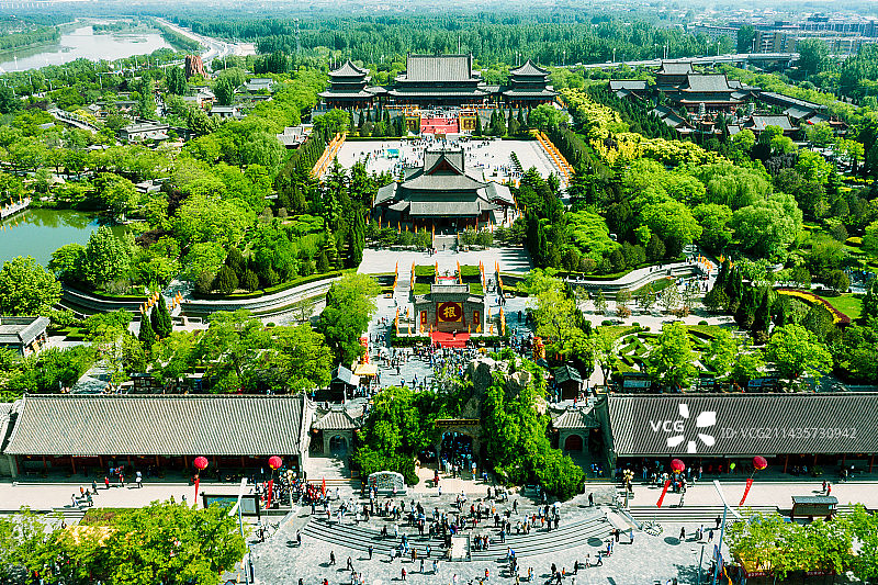 洪洞大槐树寻根祭祖园图片素材