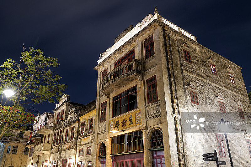 广东省 江门市 开平市 赤坎古镇图片素材