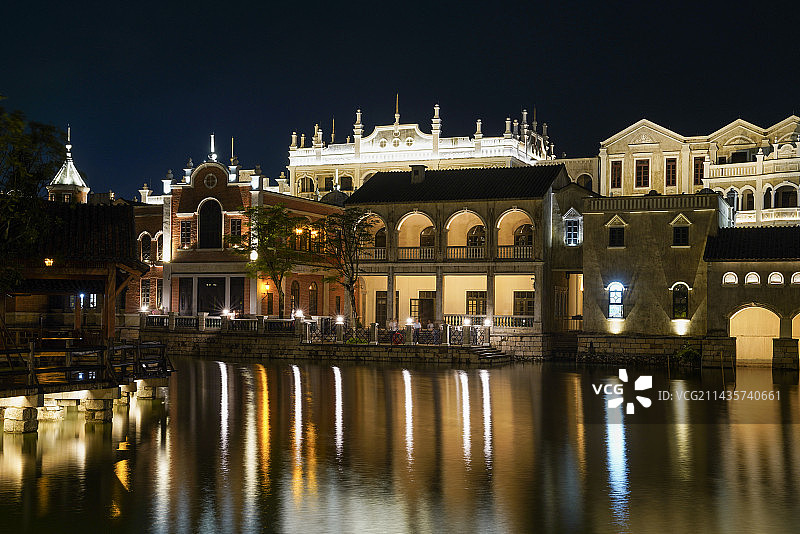 广东省 江门市 开平市 赤坎古镇图片素材