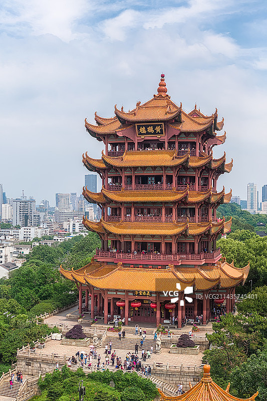武汉黄鹤楼图片素材
