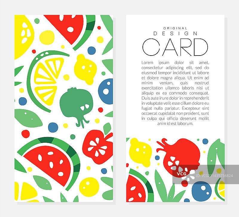 带有文字空间的野花卡片图片素材