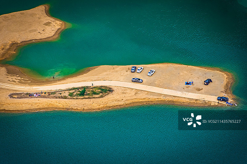 中国浩坤湖图片素材