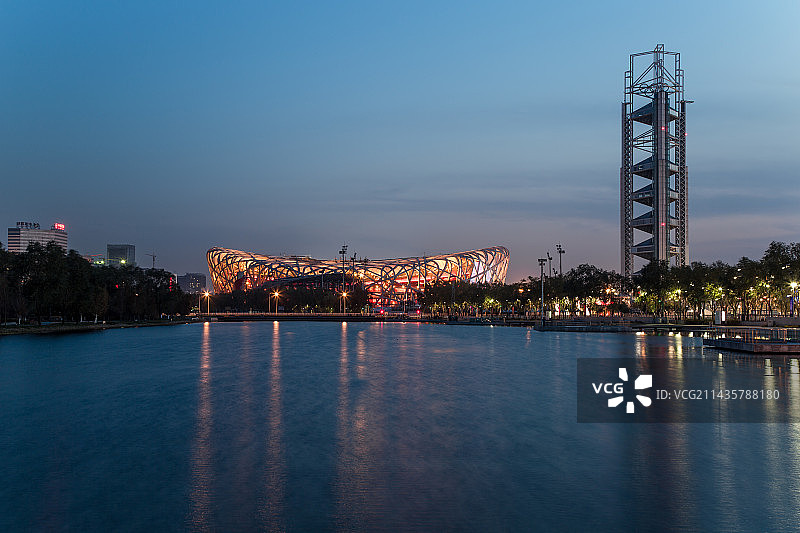 北京奥体中心图片素材