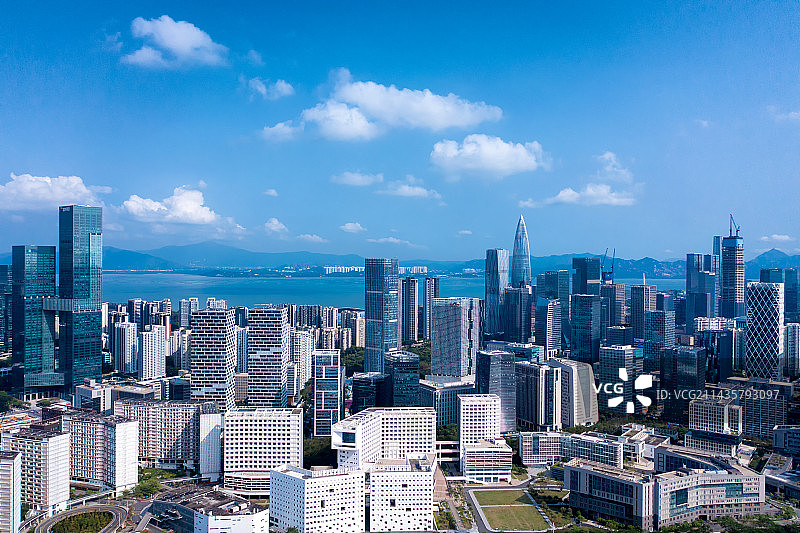 深圳大学与粤海街道图片素材