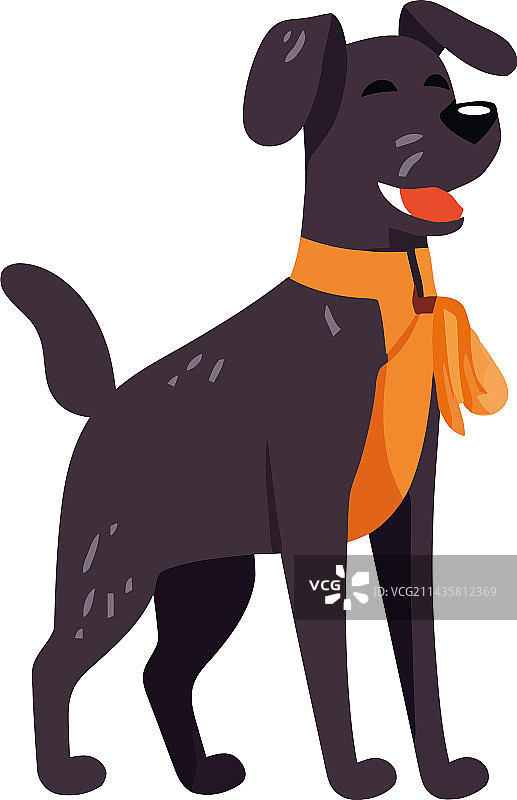 快乐的小狗图片素材