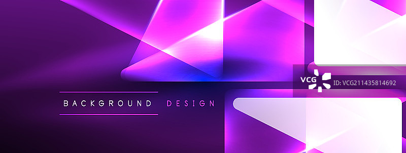 霓虹灯黑客几何背景虚拟图片素材