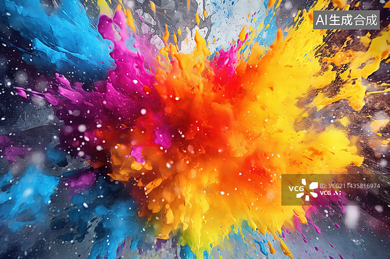 【AI数字艺术】3D抽象艺术背景图片素材