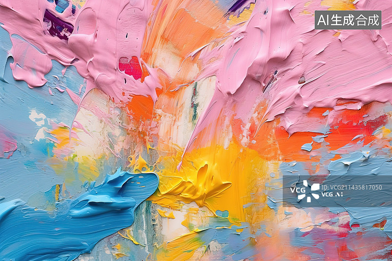 【AI数字艺术】3D抽象艺术背景图片素材