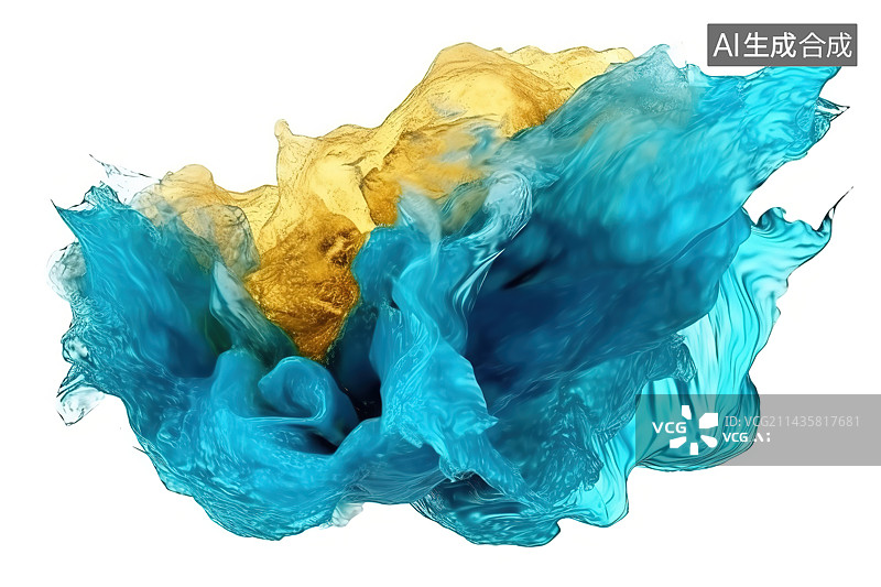 【AI数字艺术】3D抽象艺术背景图片素材