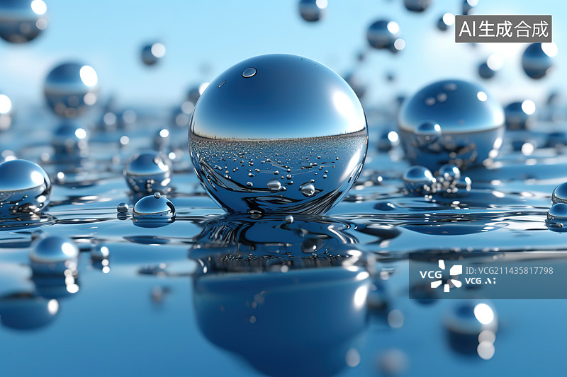 【AI数字艺术】3D抽象艺术背景图片素材