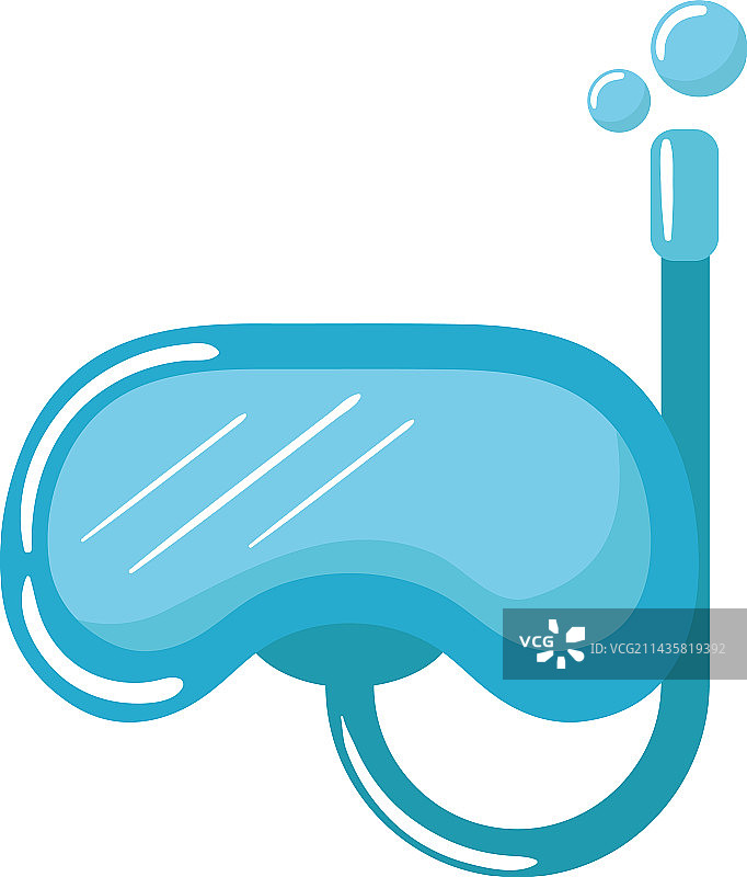 潜水面罩图标图片素材