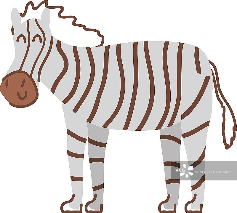 自然中的斑马图片素材