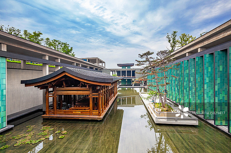 杭州国家版本馆图片素材