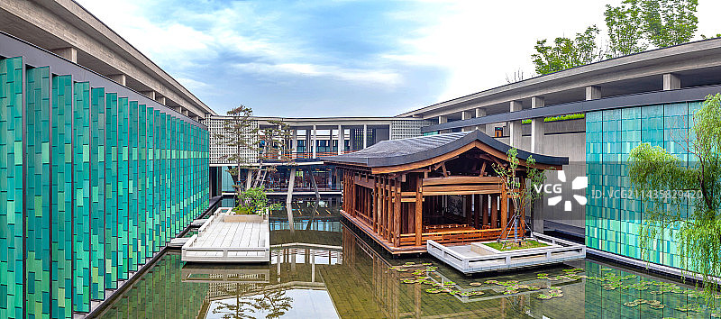 杭州国家版本馆图片素材