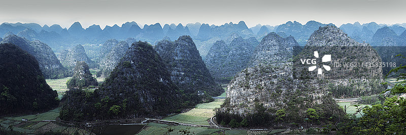 贵州兴义万峰林风光图片素材