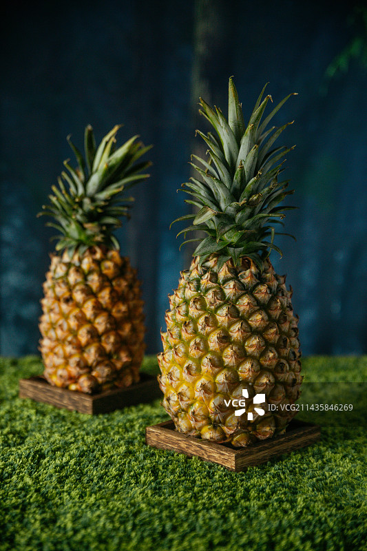 好吃的金钻凤梨菠萝图片素材
