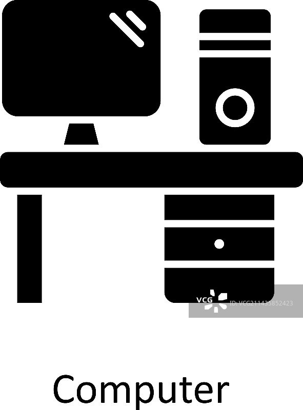 计算机实体图标素材图片素材