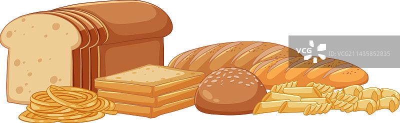 美味面包合集图片素材