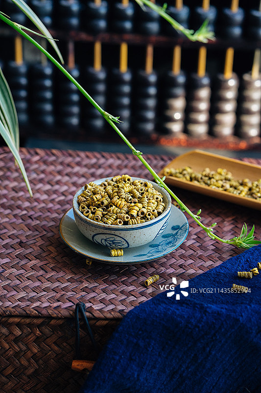 铁皮石斛保健中药材特写图片素材