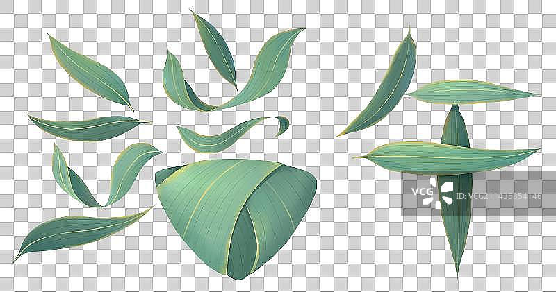 端午节插画书法艺术字端午创意文字元素图片素材