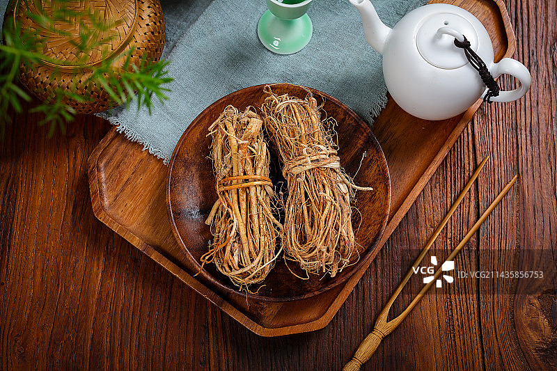 祛湿养生煲汤料五指毛桃图片素材