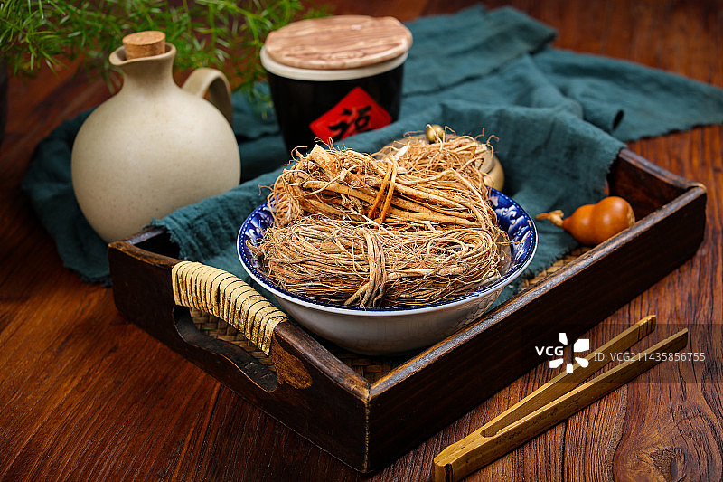 祛湿养生煲汤料五指毛桃图片素材