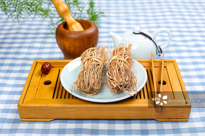 祛湿养生煲汤料五指毛桃图片素材