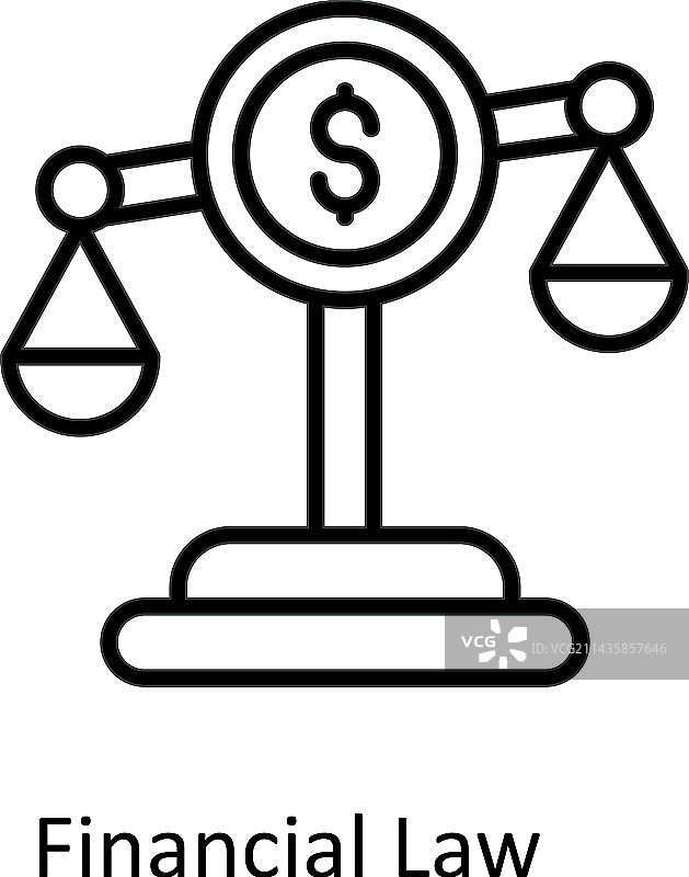 金融法律大纲图标简易素材图片素材