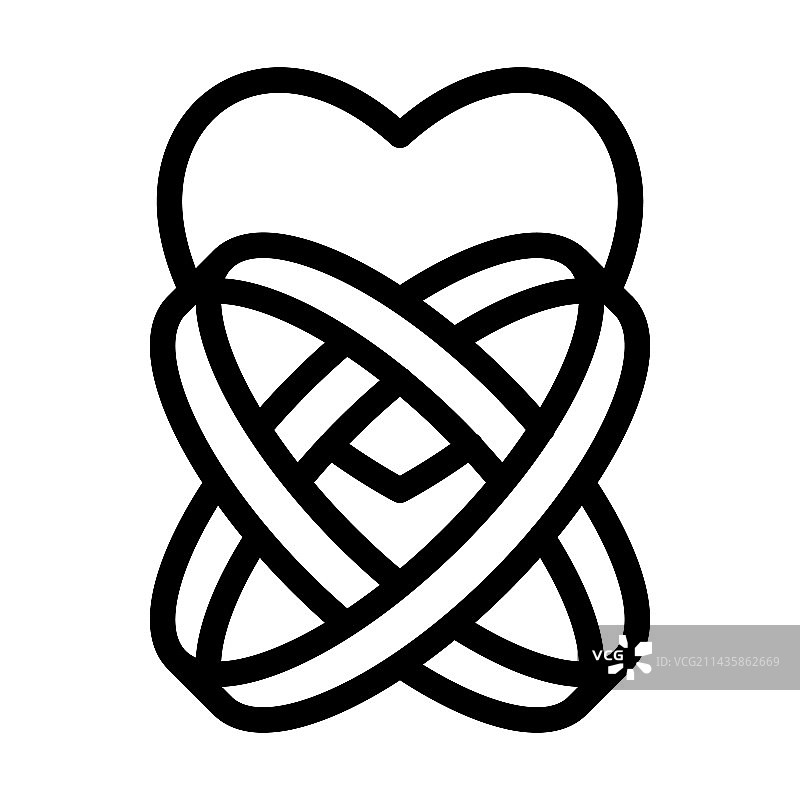 个人和商业用途的粗线条图标图片素材