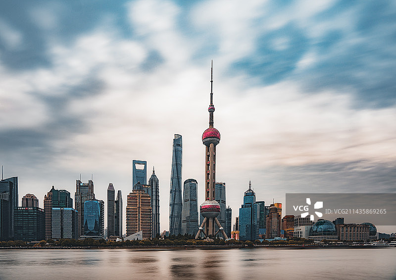 雨后上海图片素材