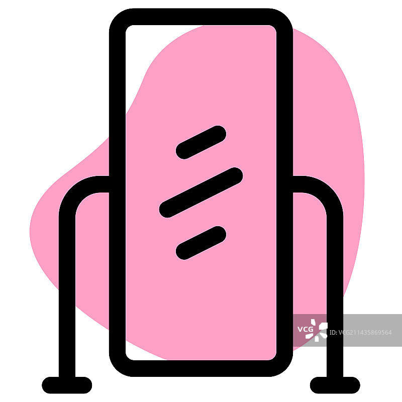 复古风格的旋转镜或玻璃镜图片素材