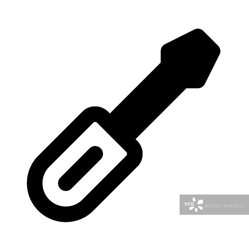 用于旋转螺栓的螺丝刀工具图片素材
