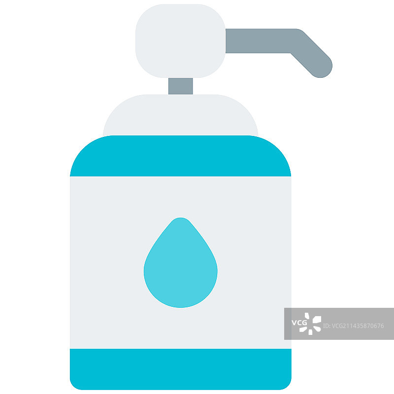 带泵的洗手液瓶图片素材