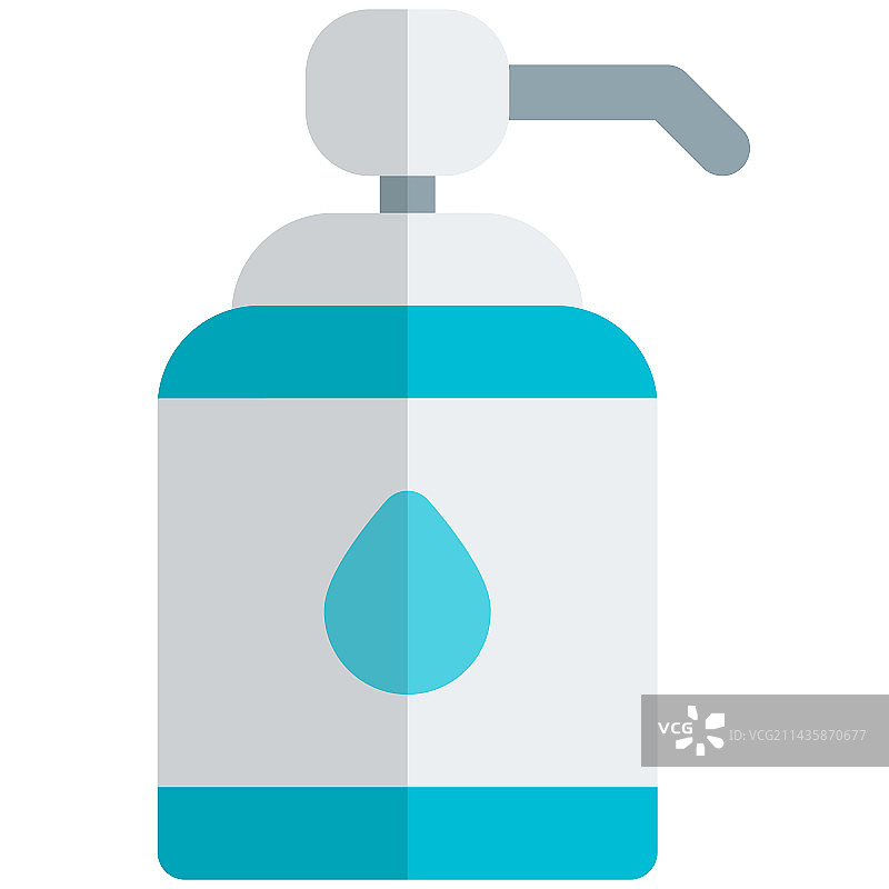 带泵的洗手液瓶图片素材