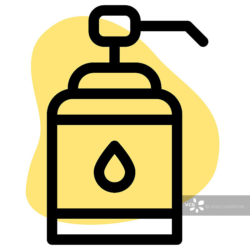 带泵的洗手液瓶图片素材