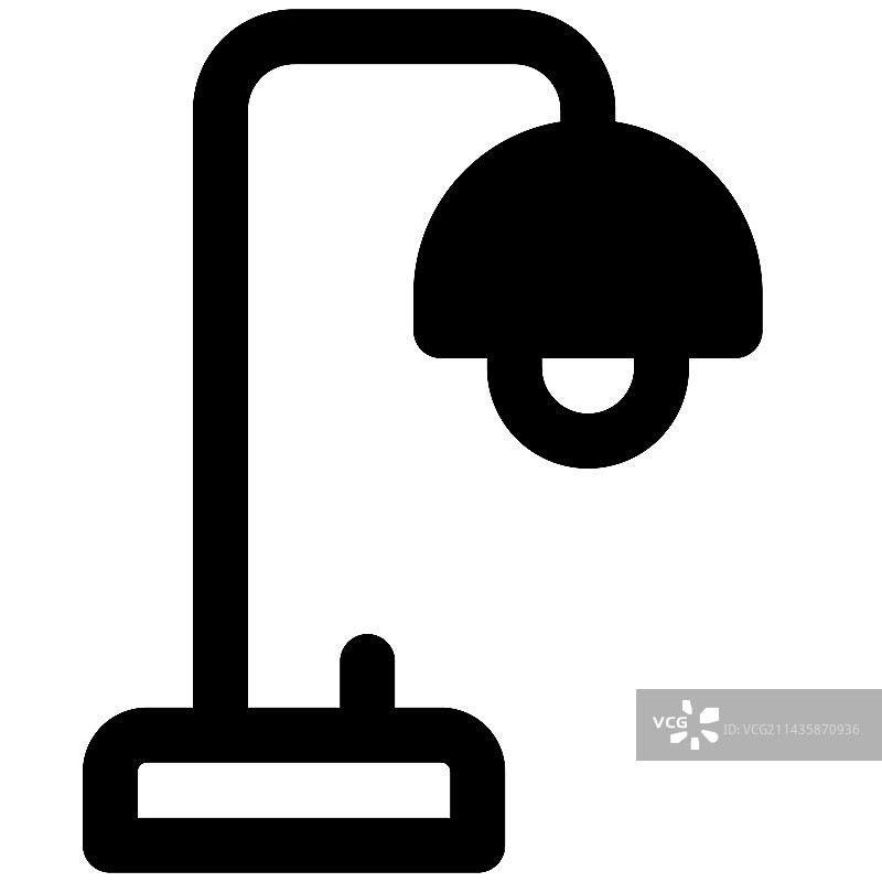 带可折叠支架的台灯图片素材